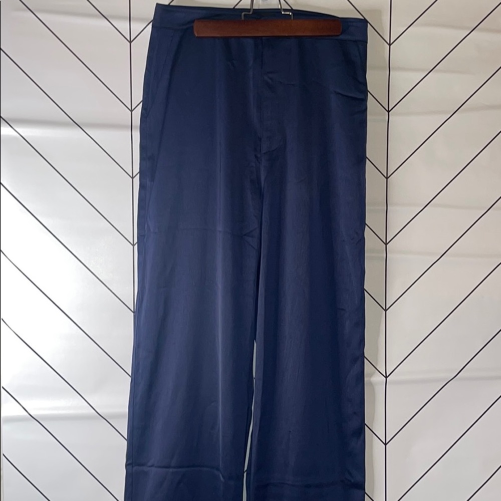Blue dress pants